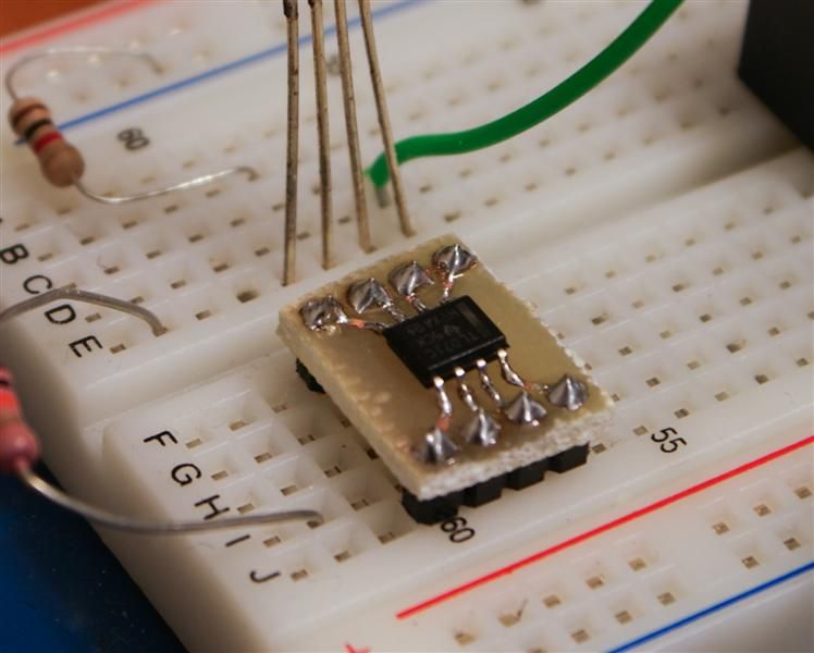 DIY SOIC to DIP Chip Adaptors