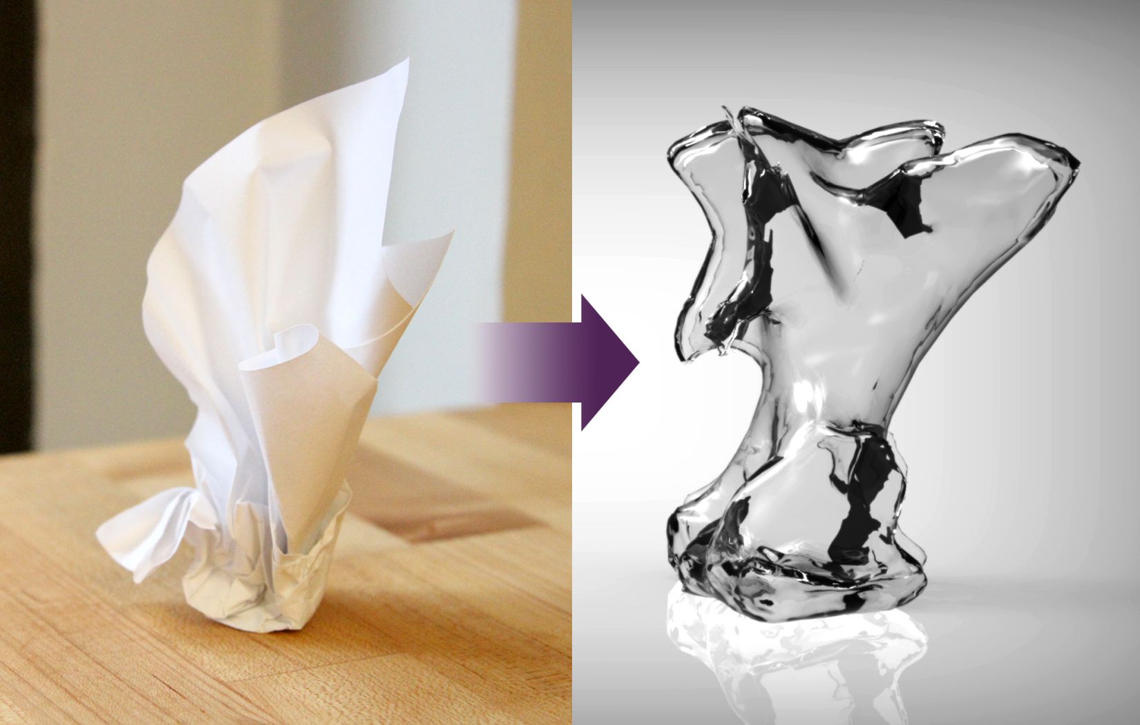 Crumpled Paper 123D Catch & MeshMixer