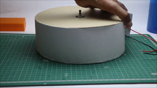 How to Build a Big DC Motor From Cardboard and Paper That Works : 10 ...