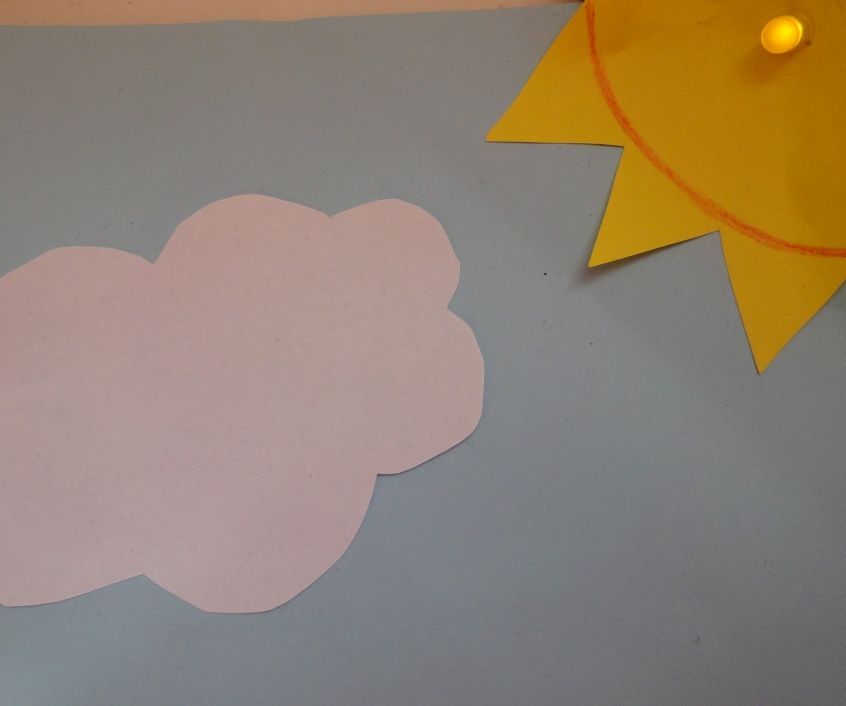 Solar powered postcard