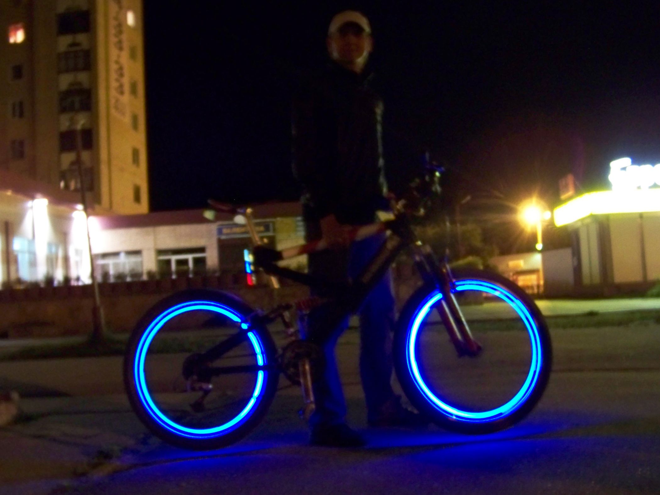 LED Bicycle Wheels 7 Steps Instructables