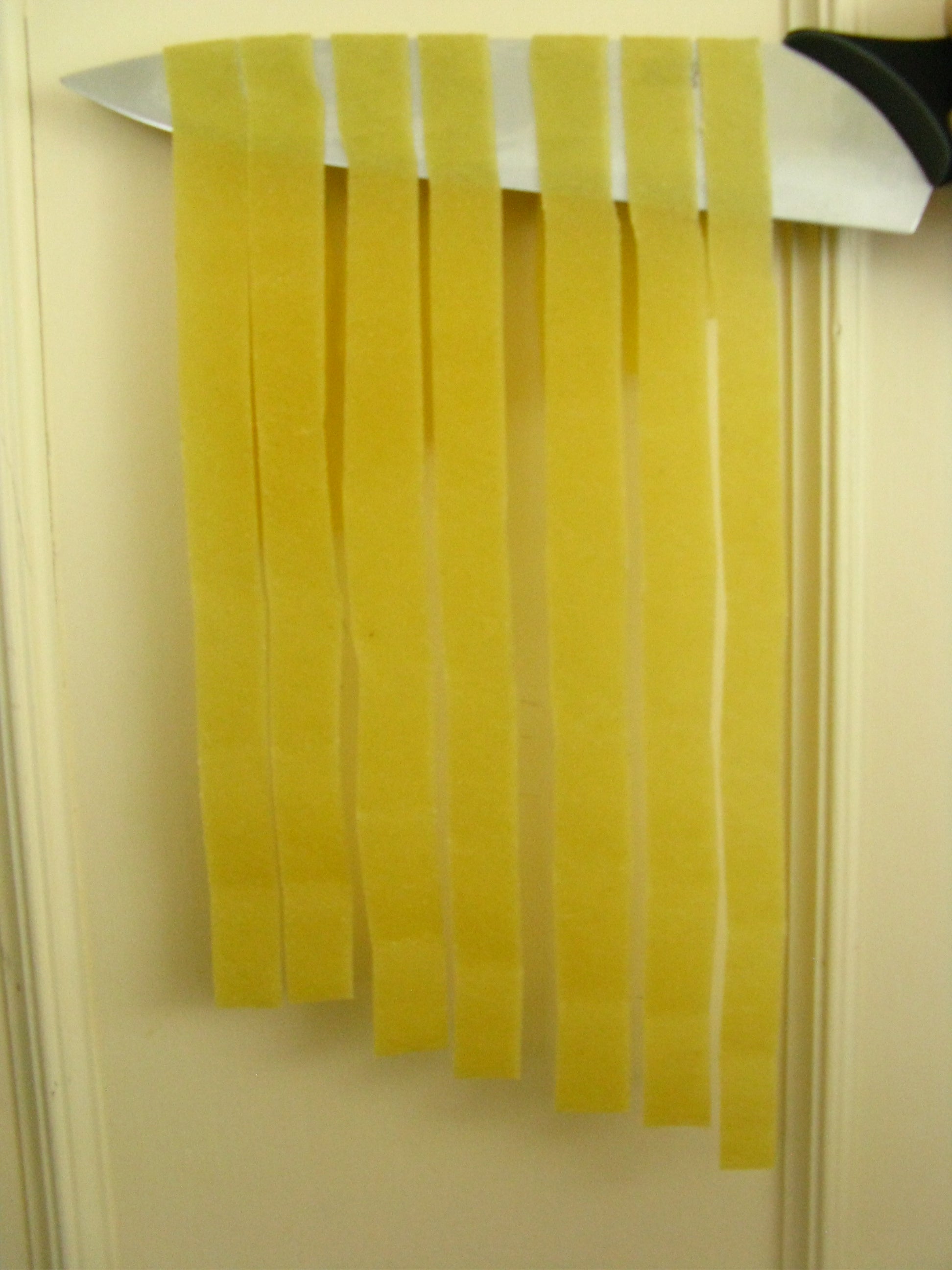 Fresh Tagliatelle (without a Pasta Machine) 13 Steps (with Pictures