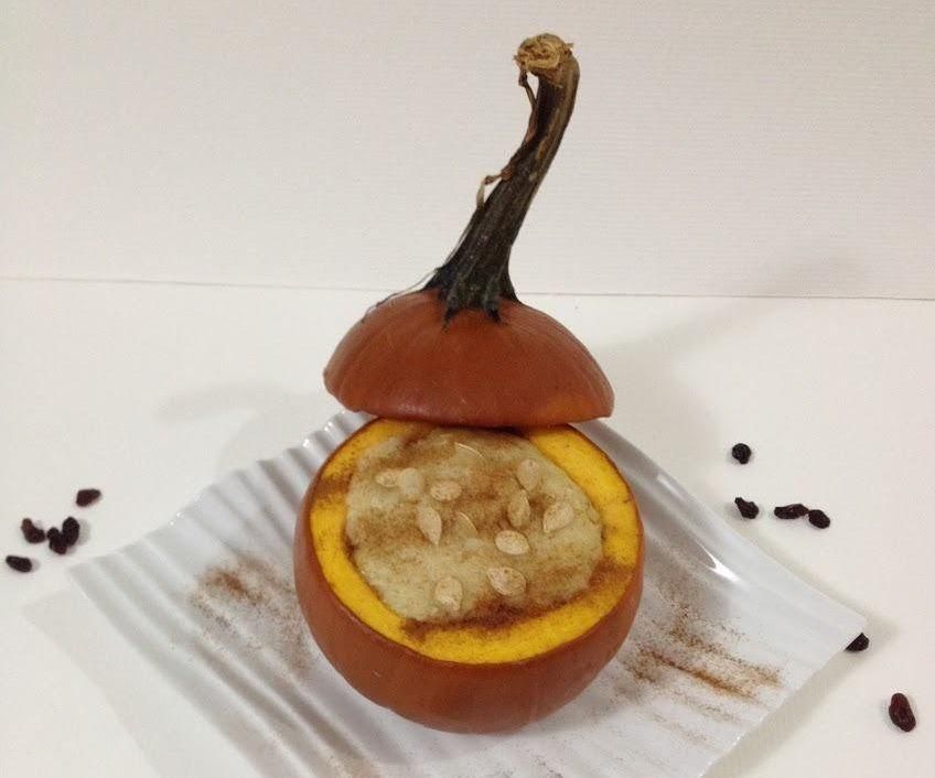 Pudding in a Pumpkin