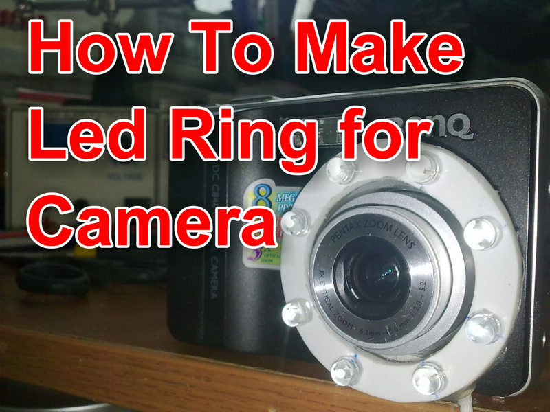 How to Make Led Ring Light for Camera