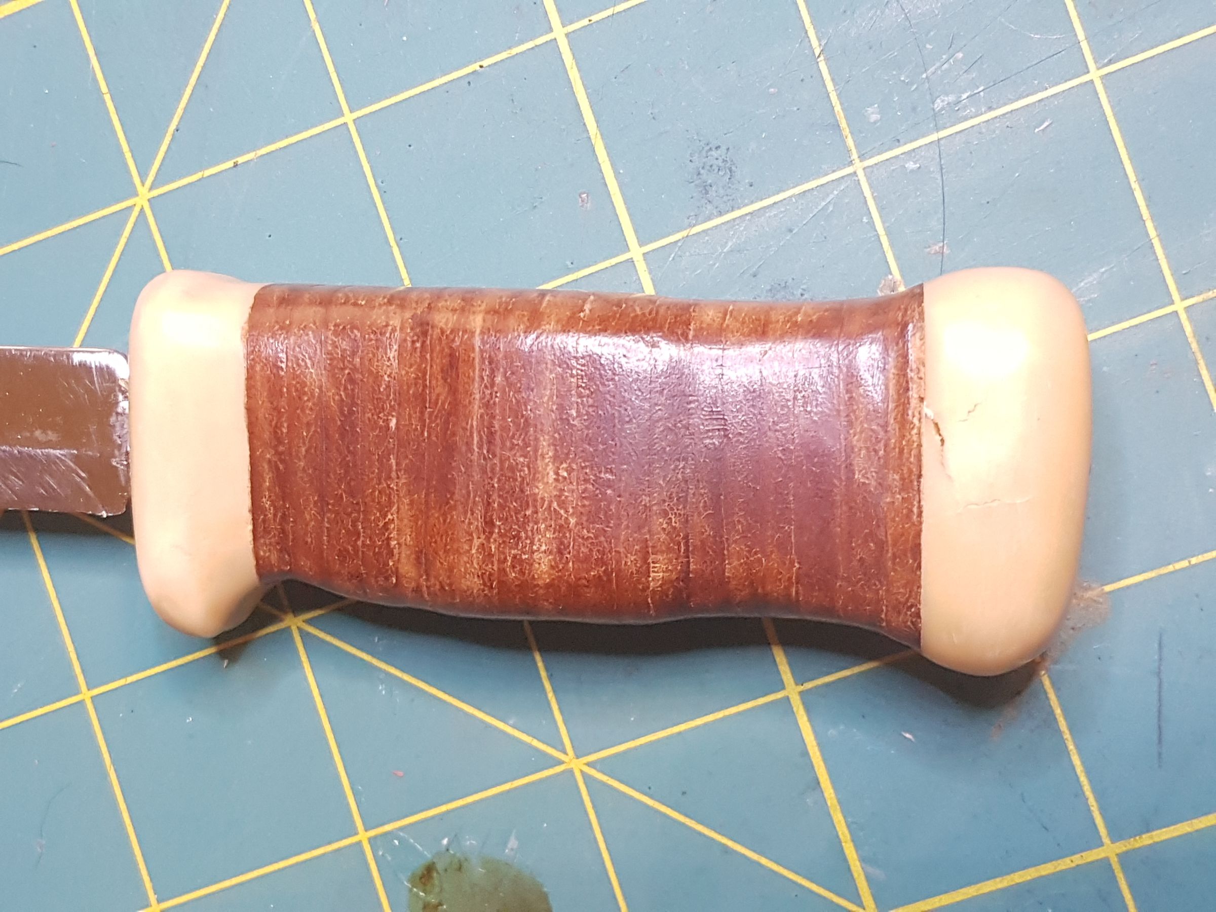 Stacked Leather Knife Handle 8 Steps (with Pictures) Instructables