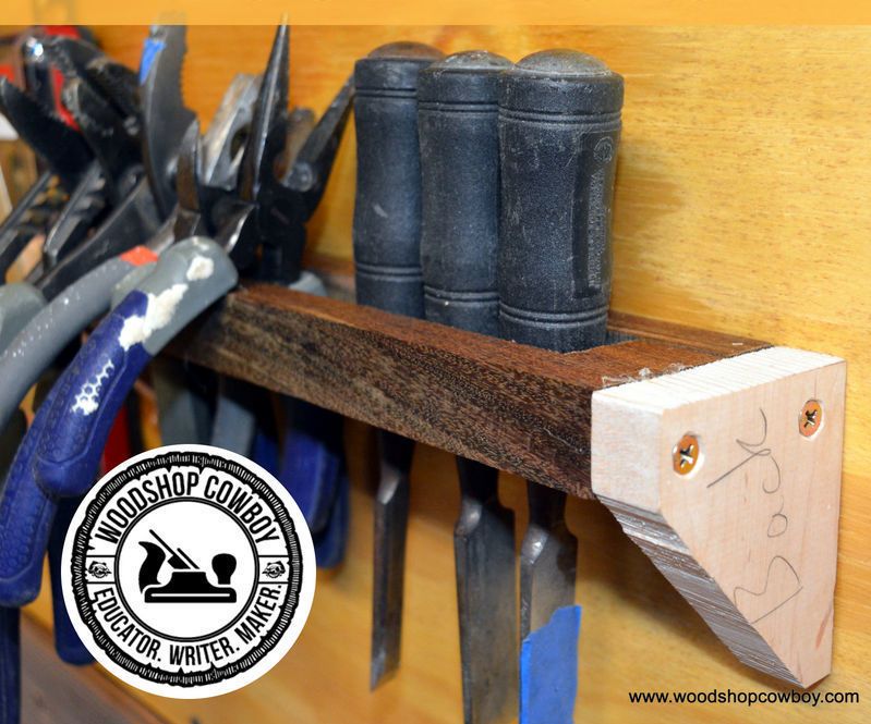 Build a Tool Rack for Your Tool Wall