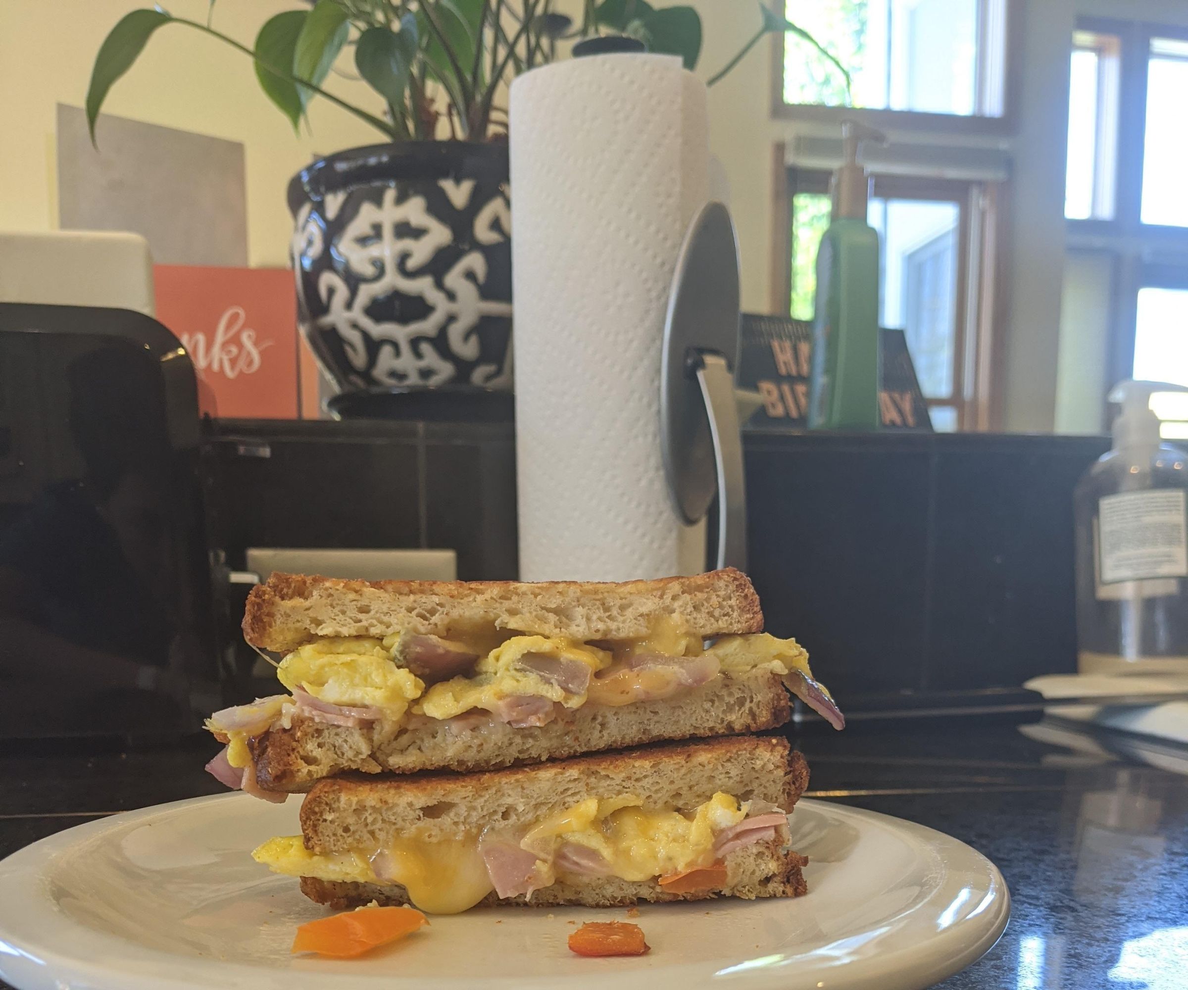 The Denver Omelette Grilled Cheese