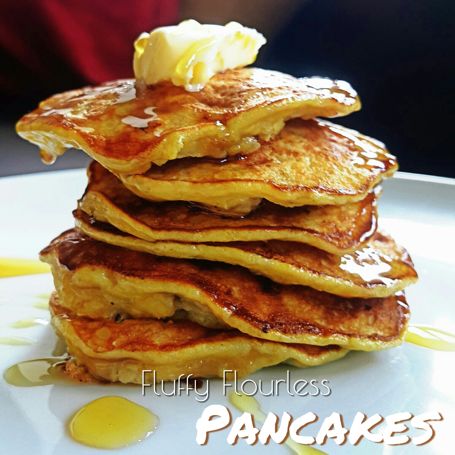 10mins Gluten-free Breakfast: Healthy Fluffy Flour-less Pancakes