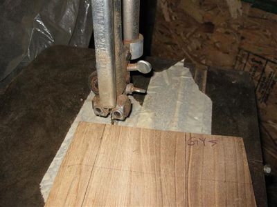 Cut Out the Wood Base