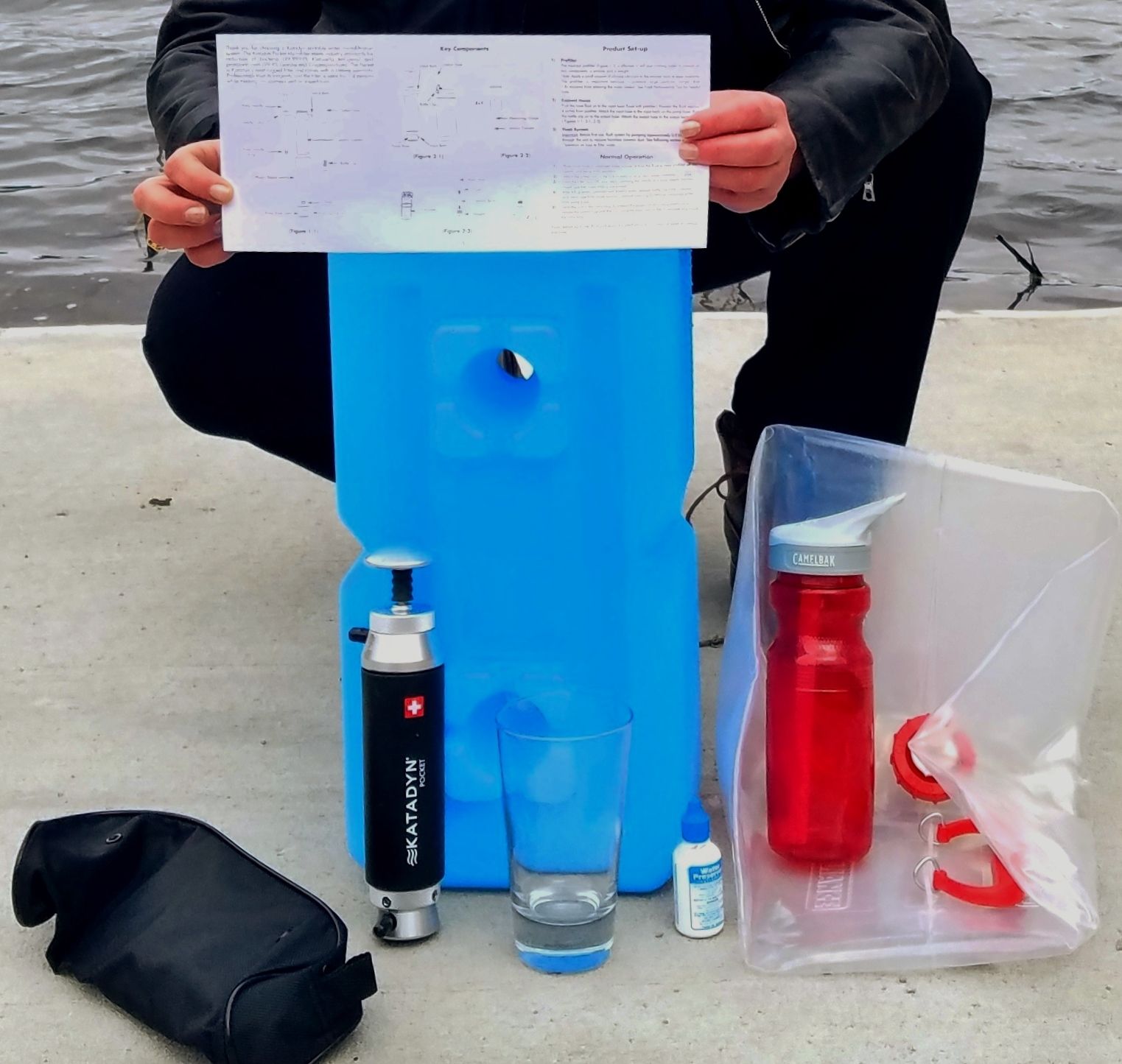 Katadyn Pocket Water Purifier User Guide Prepping for Disruptive Events 11 Steps Instructables