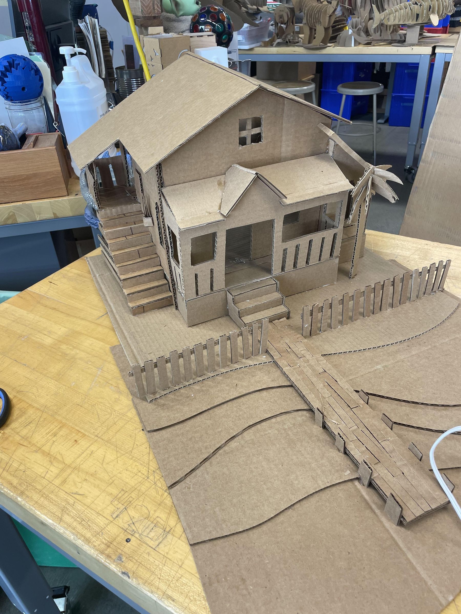 Cardboard House Design