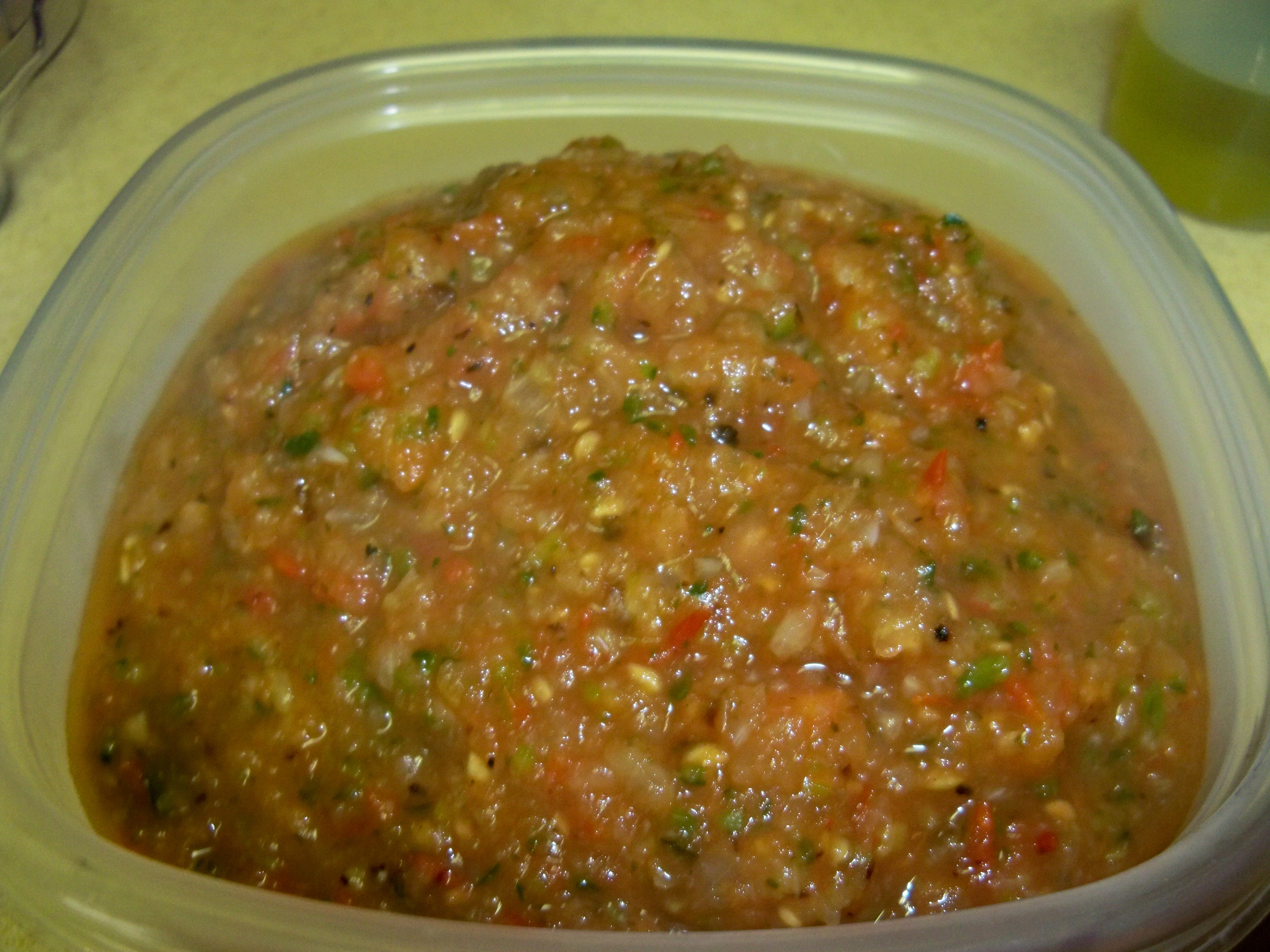 Making Salsa Fuego!