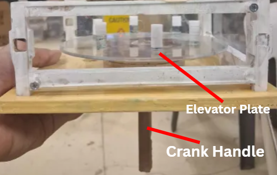Fitting the Elevator Plate to the Base