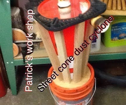 How to Make a Street Cone Cyclone Dust Collector