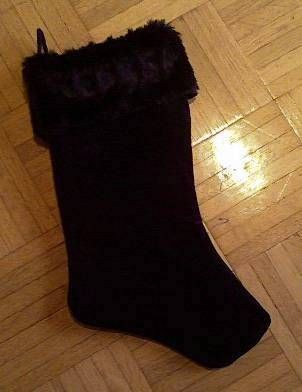 Christmas Ninja Stocking
