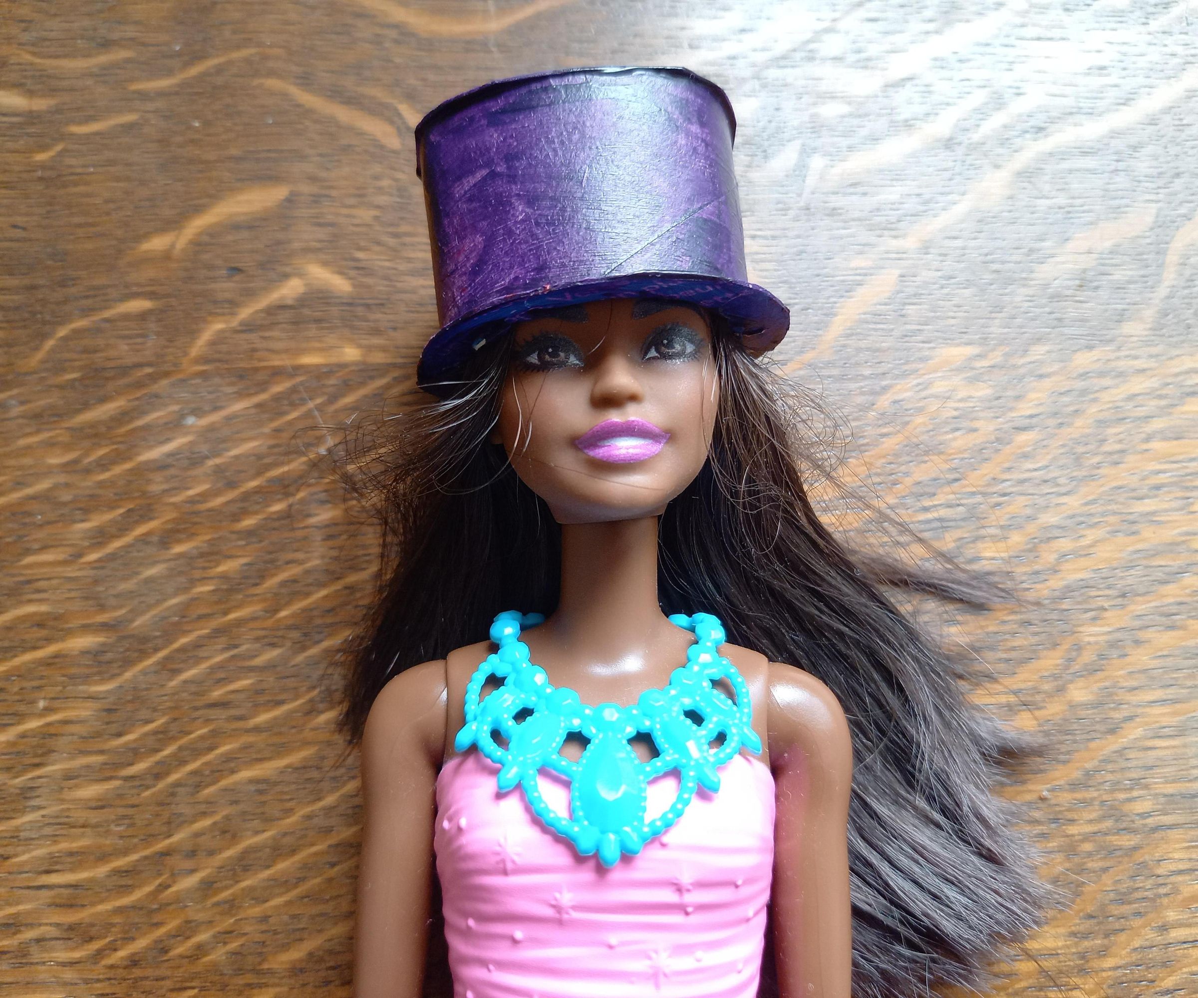 Cardboard Hat for Barbie Dolls