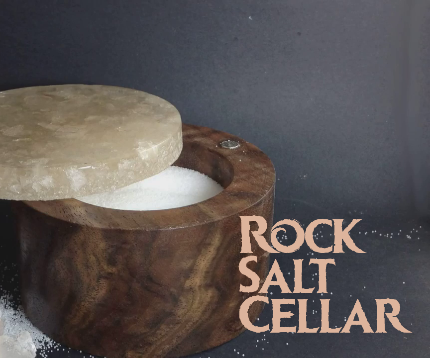 Salt & Walnut Salt Cellar