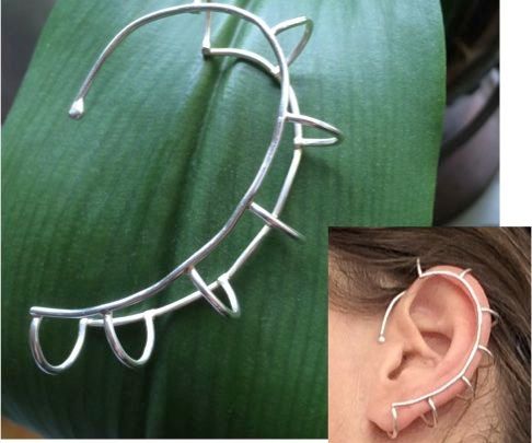 Silver Ear-rail