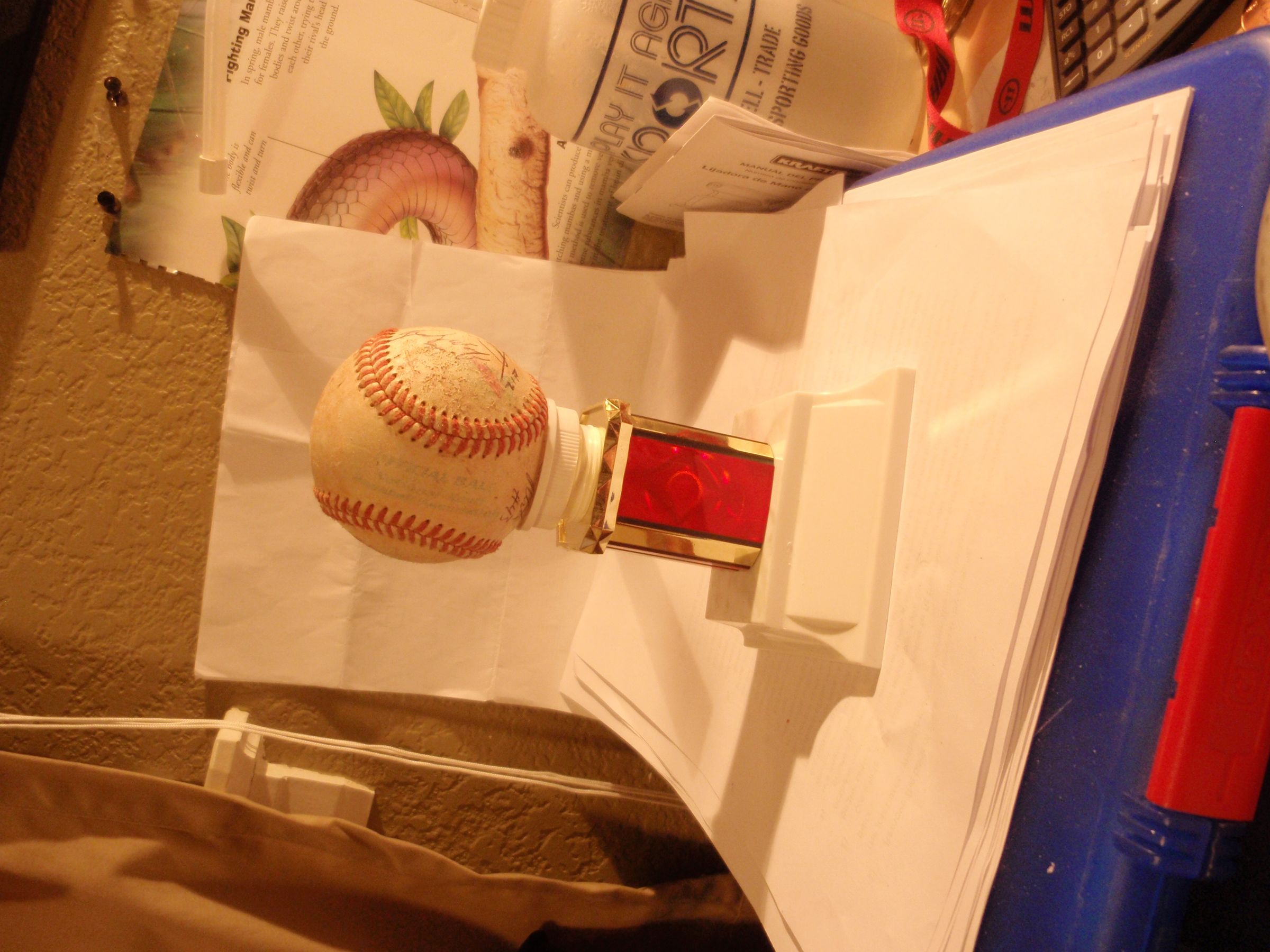 Recycled Baseball/Lacrosse Ball Holder 5 Steps Instructables