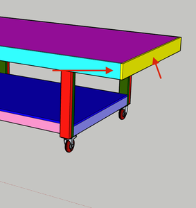 Adding Trim Around the Sides
