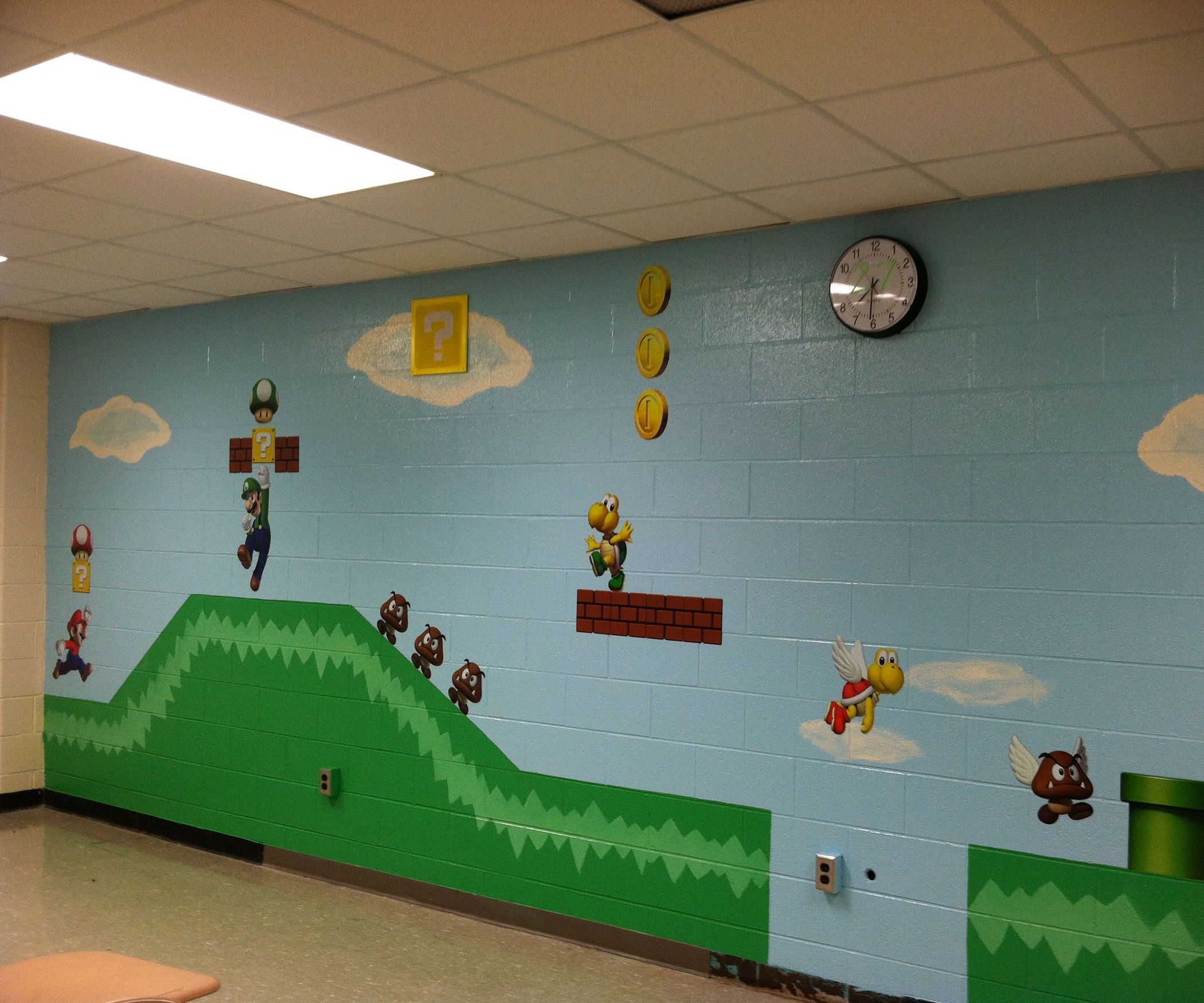 Mario Mural 5 Steps (with Pictures) Instructables