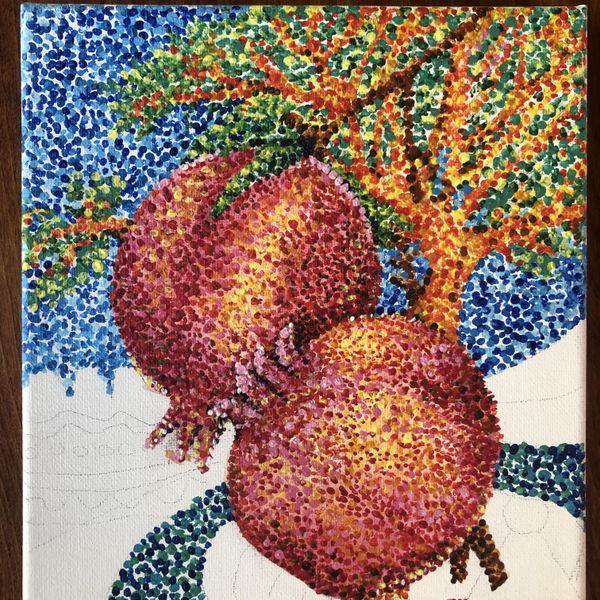 Pointillism 101 - Impressionistic Painting : 12 Steps (with Pictures ...