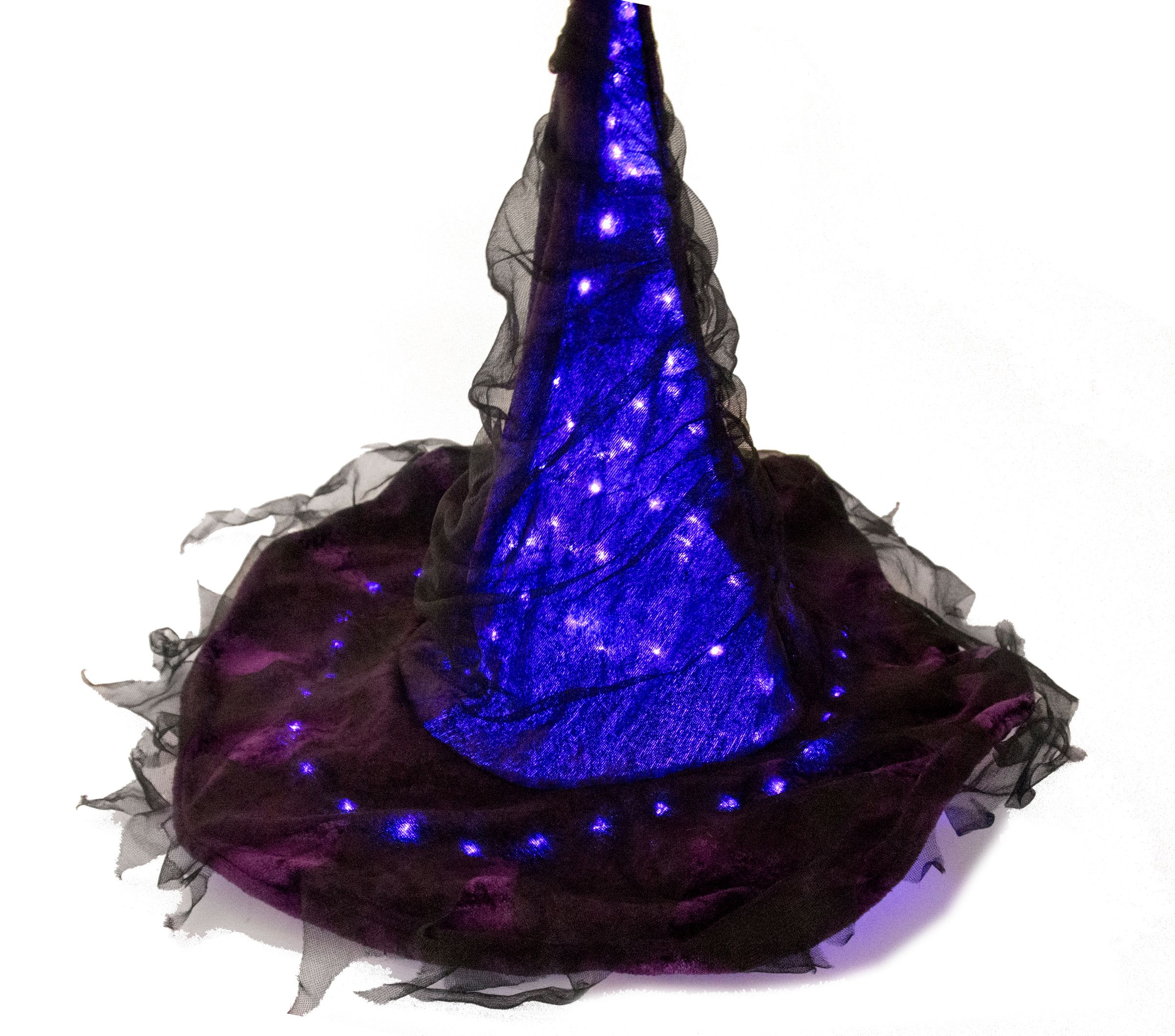 Halloween LED Witch Hat 4 Steps Instructables