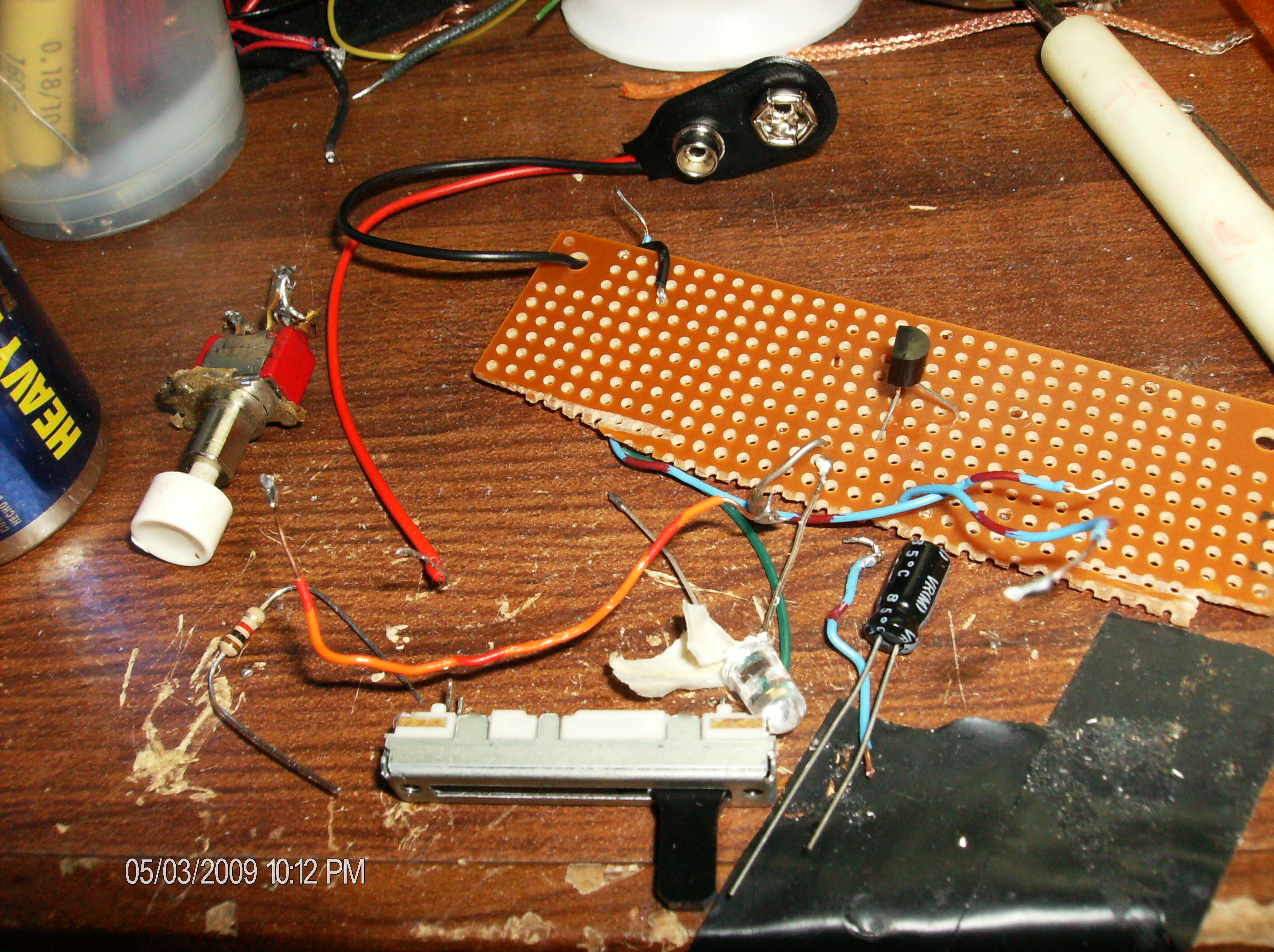 LED, With Push Button Start and Fade Out