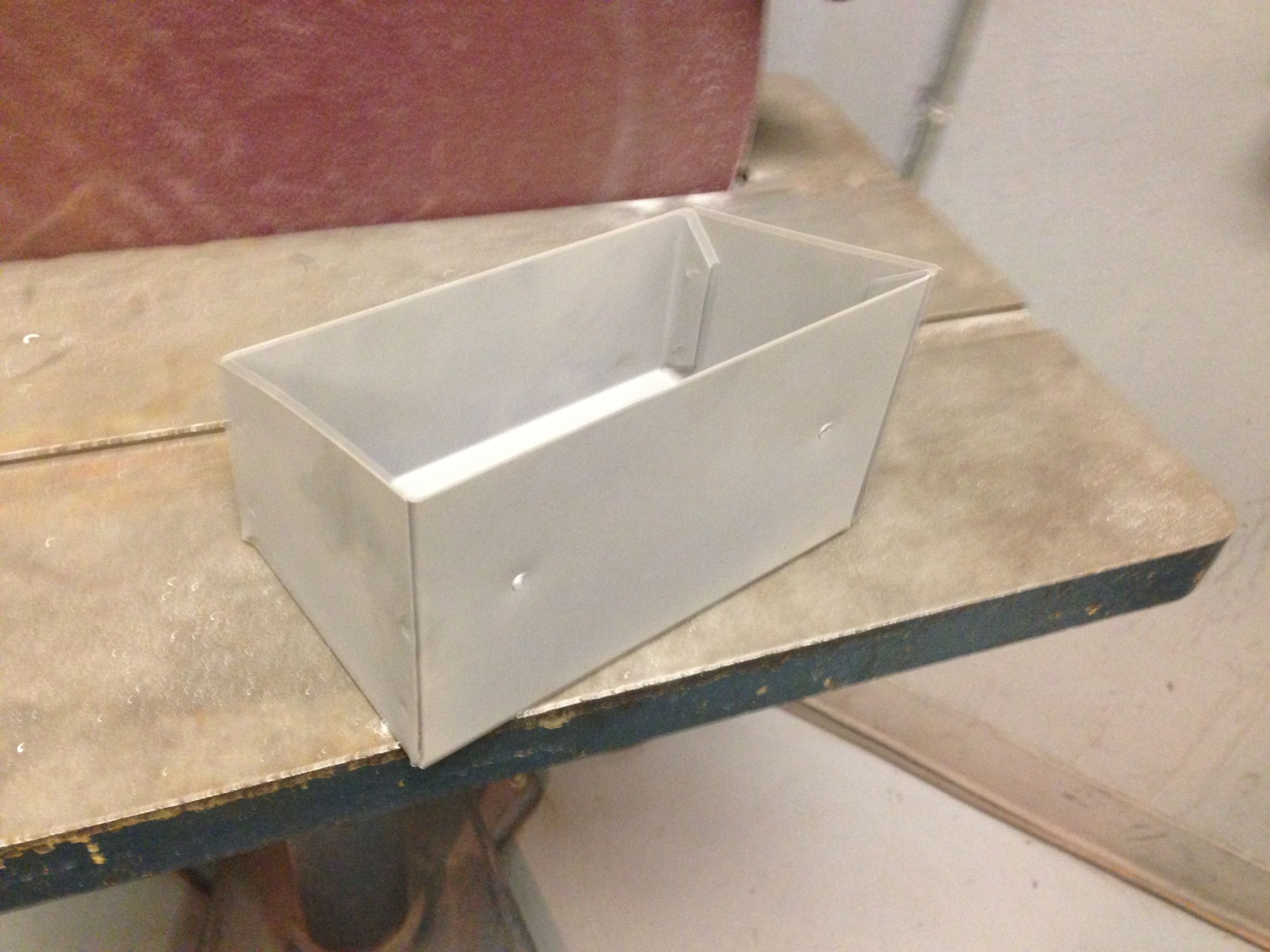 Sandblasting and Powder Coating Sheet Metal Toolbox. or Just About