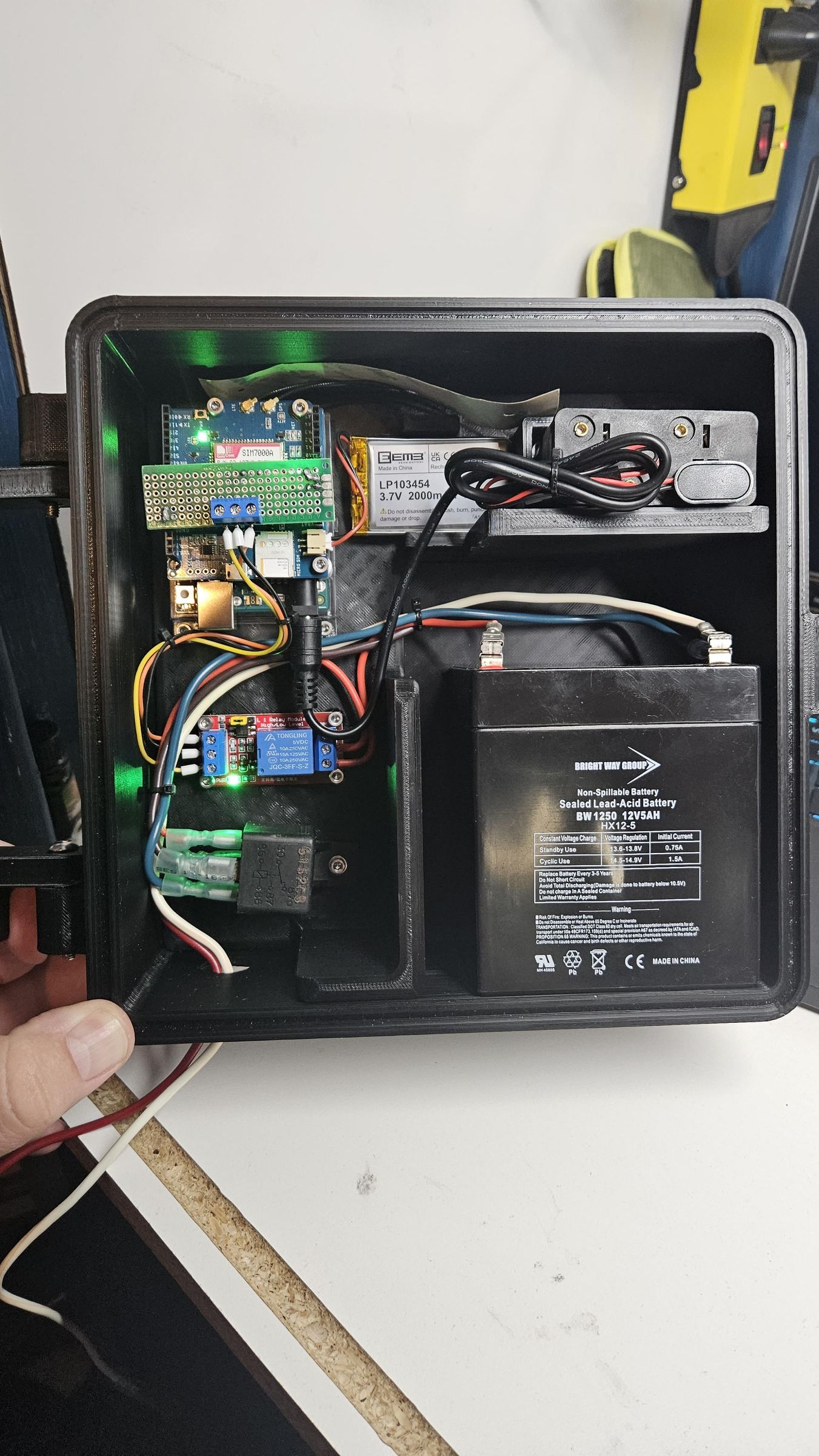 Battery Powered Cellular Activated Solenoid Instructables