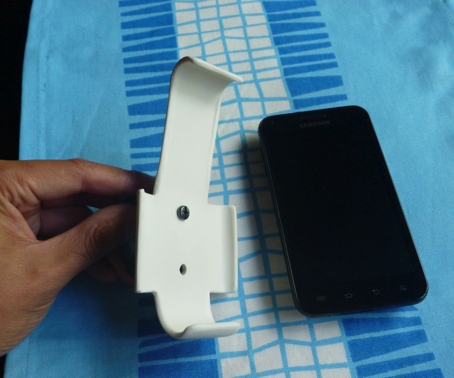 Cellphone Bike Mount From PVC