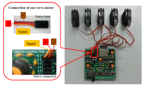 Connect Servo Motor