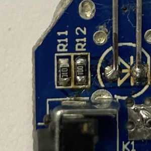 Modification 1: Replace the White LED With a UV, Blacklight LED (part 1)