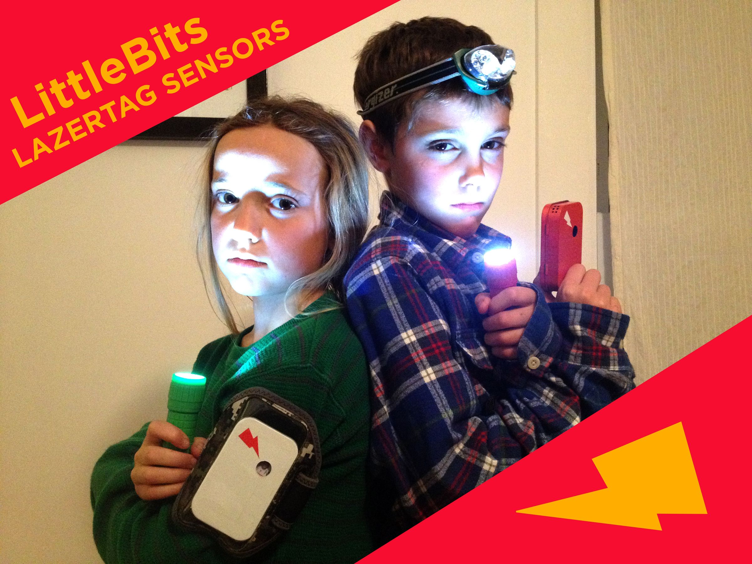 LittleBits LazerTag Sensors