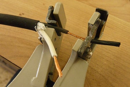 Striping the Main Power Cord