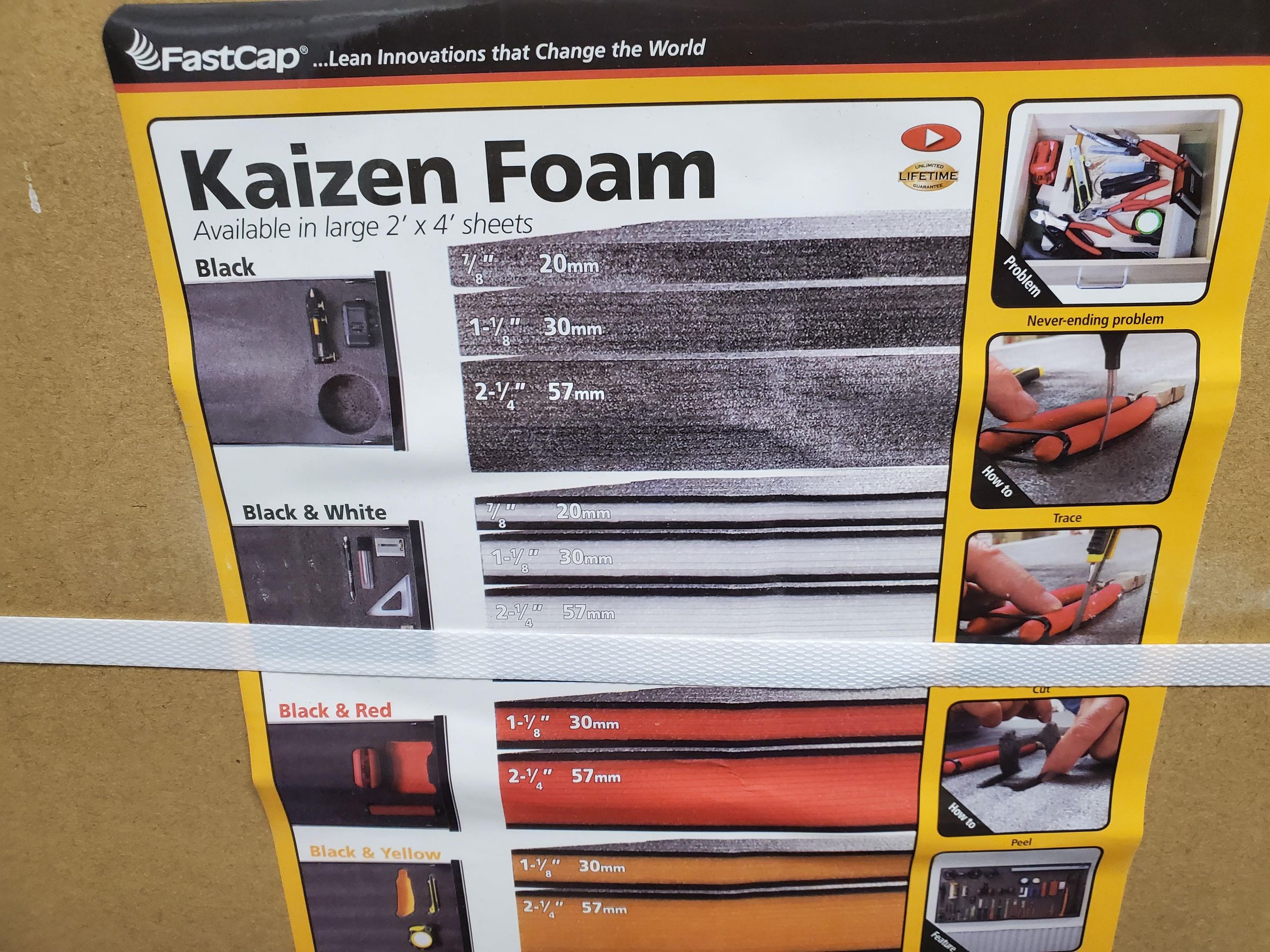 How to Lean Down Your Desk Drawers Using Kaizen Foam 9 Steps (with