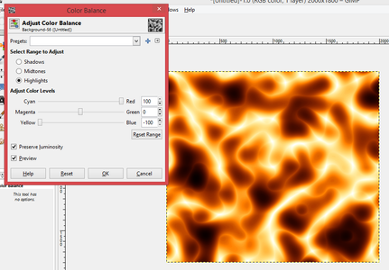 Do the Same With the "Midtones" and "Highlights" Tabs Until the Picture Looks Like This