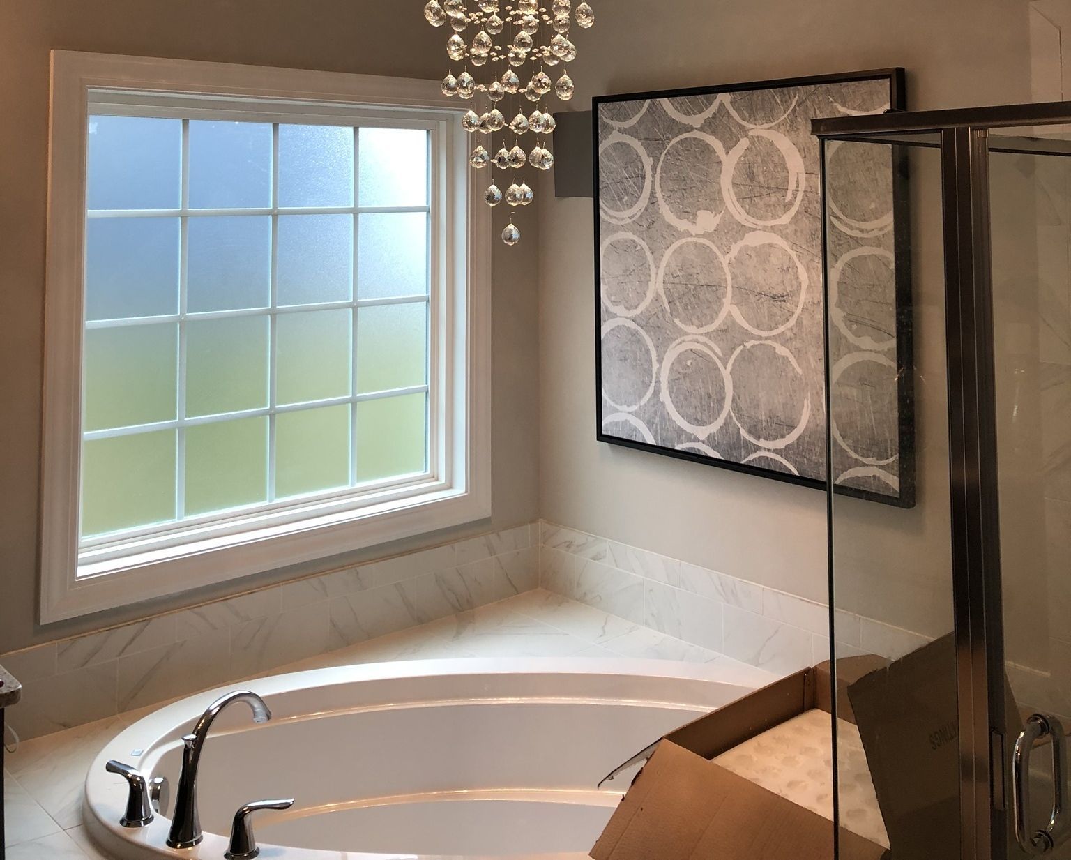 Install a Gorgeous Soaking Tub Light Fixture in the Most Difficult Way