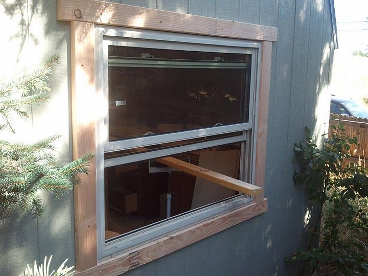 Add Window to Shed