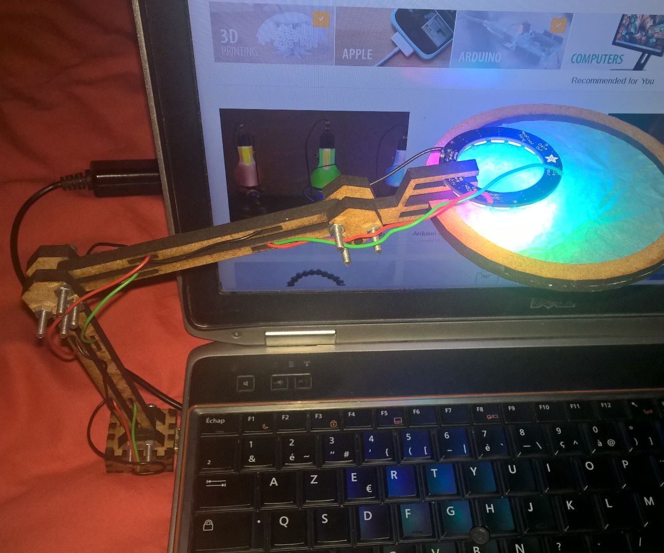 RGB LED architect Lamp