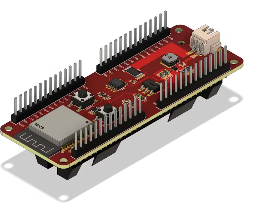 ESP32 IoT Development Board With Monitoring Battery System