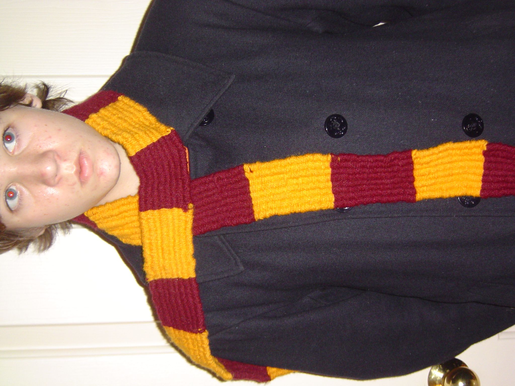 Easy Harry Potter Scarf