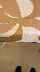 Iron Butcher Paper Shapes and Mask Edges