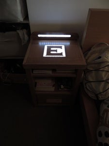 Matching Pair of Personalised Bedside Tables (nightstands) From Reclaimed Oak
