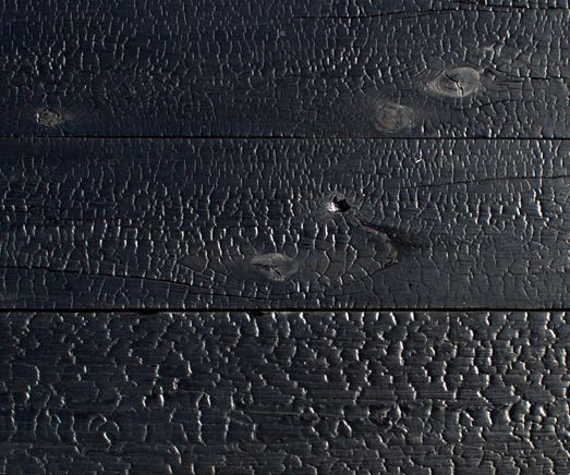 Backyard Shou Sugi Ban