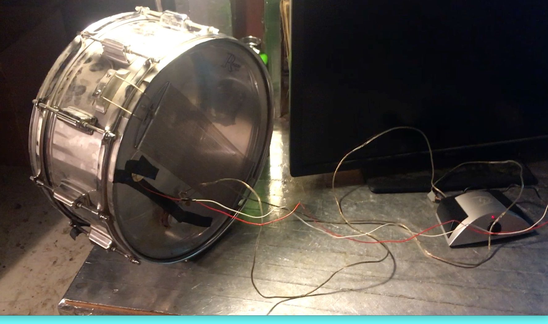 Acoustic Feedback System With Snare Drum (or Any Other Object) 12