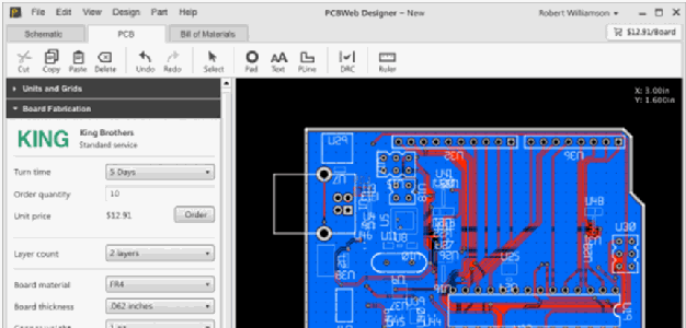 PCBWeb Designer