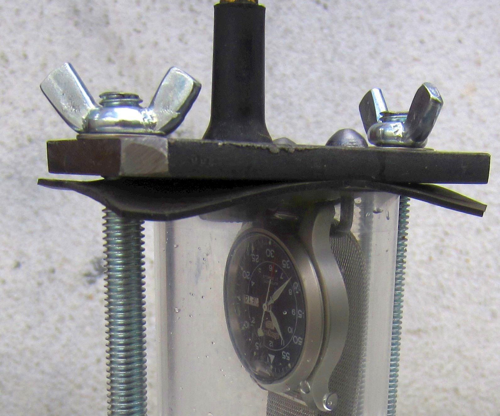 Basic Watch Pressure Tester. 3 Steps Instructables