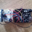 Ultrasonic gesture based TV remote control