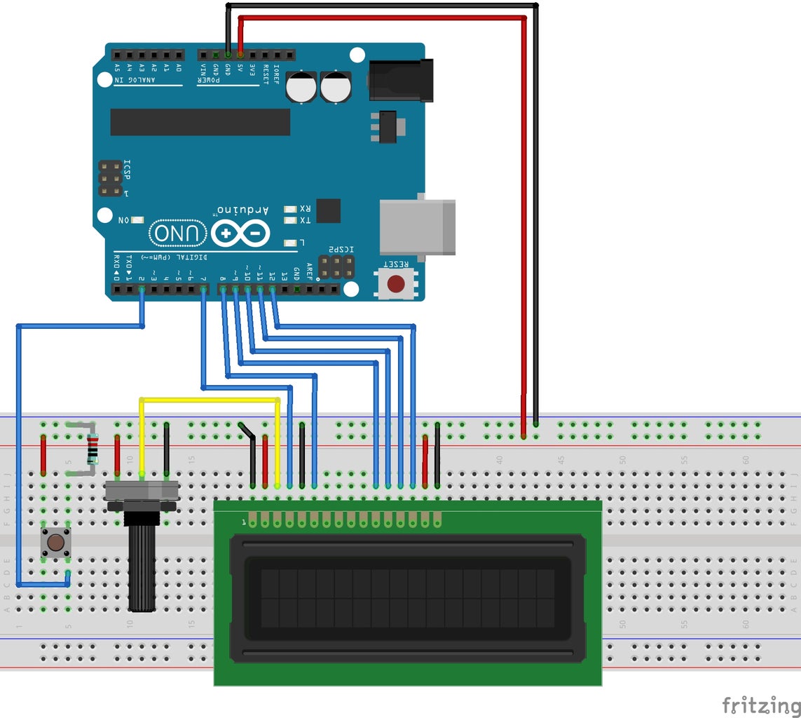 Arduino: Display Messages Using Hardware Interrupts : 5 Steps ...